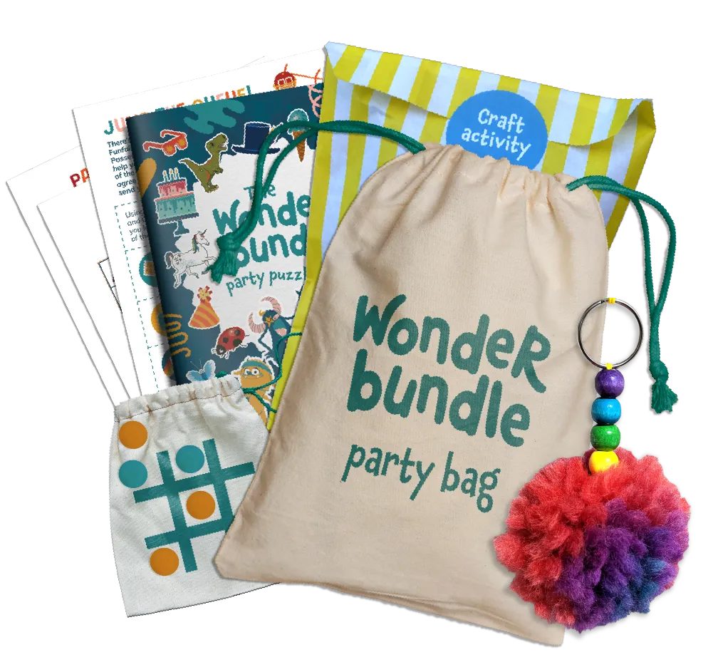 Wonder Bundle Pompom Party Bag